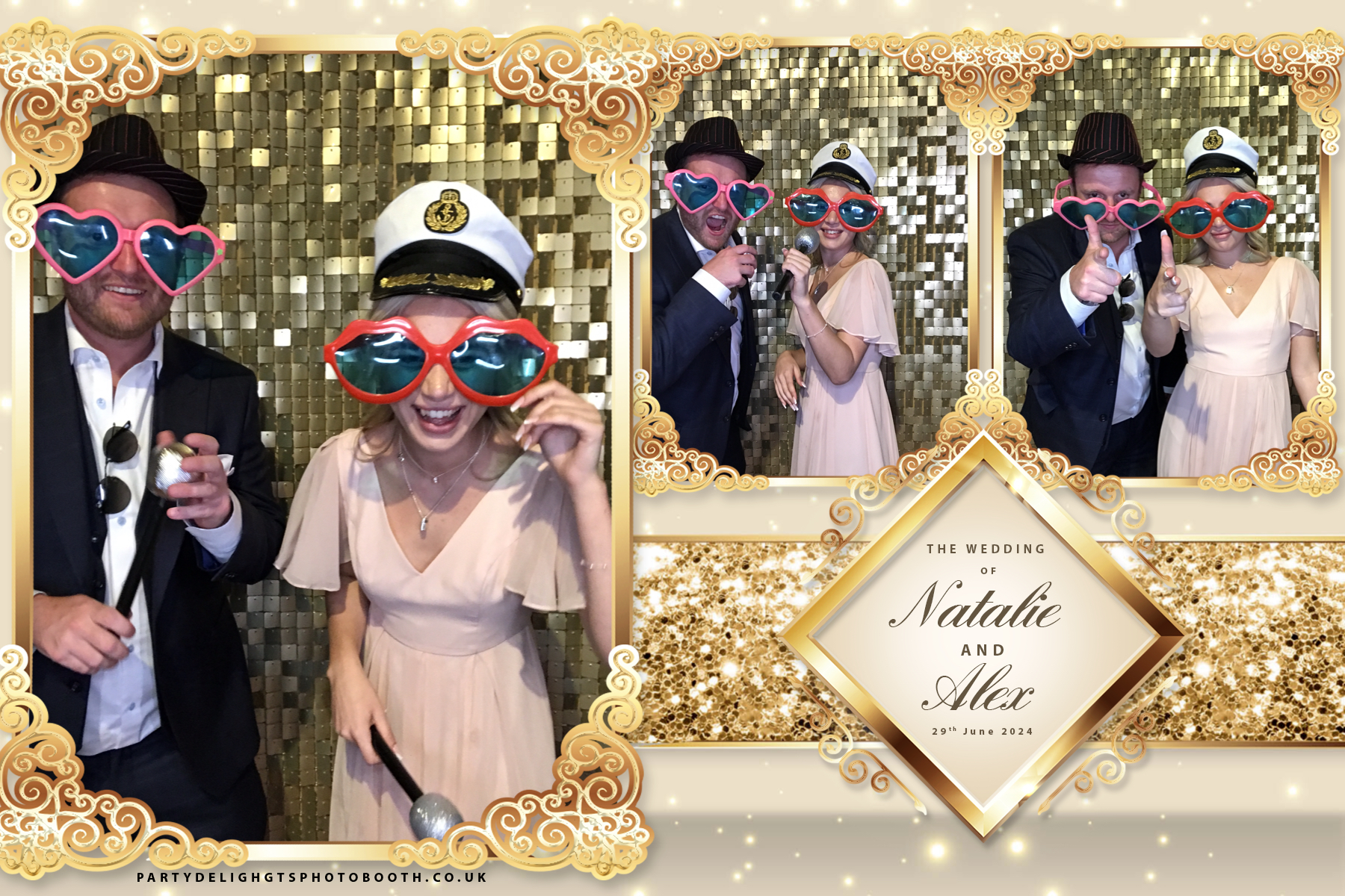 Natalie and Alex's Wedding | View more photos from the event at gallery.partydelightsphotobooth.co.uk/u/PartyDelightsPhotoBooth/Natalie-and-Alexs-Wedding