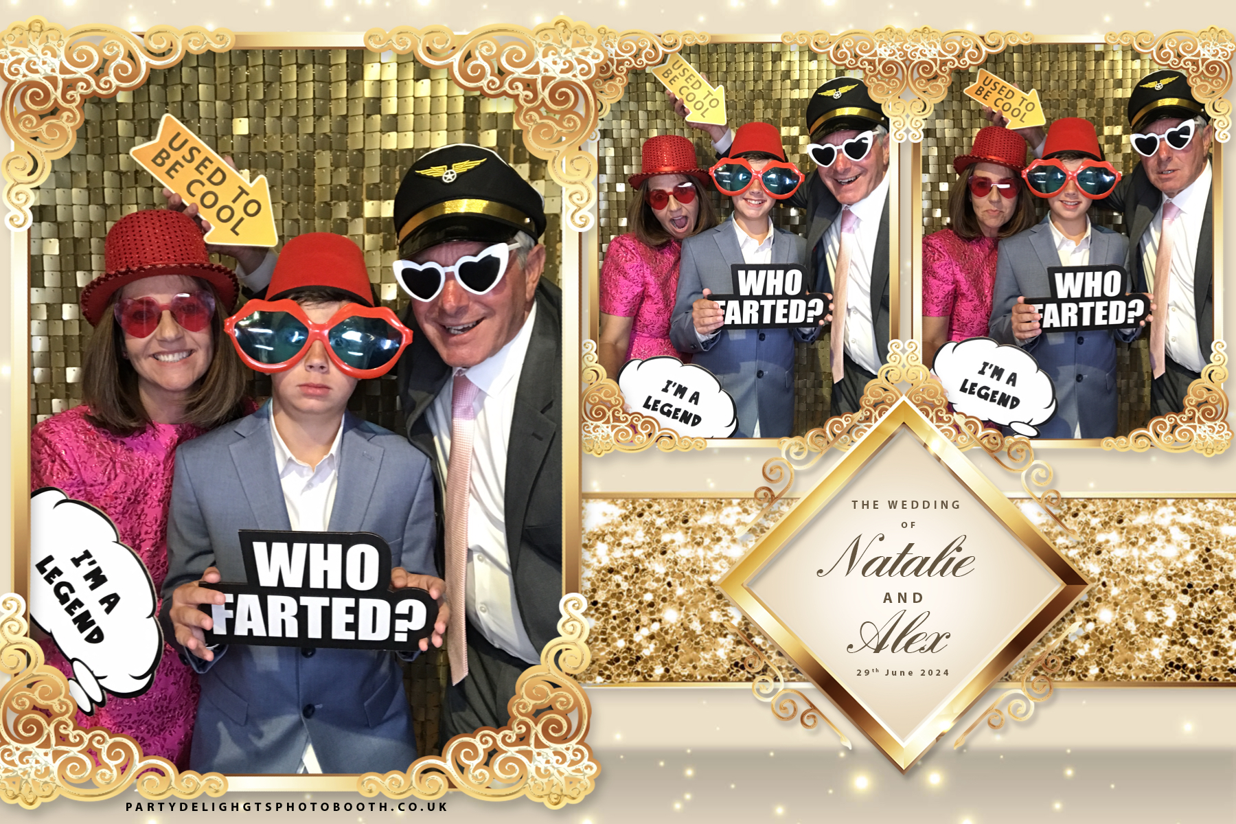 Natalie and Alex's Wedding | View more photos from the event at gallery.partydelightsphotobooth.co.uk/u/PartyDelightsPhotoBooth/Natalie-and-Alexs-Wedding
