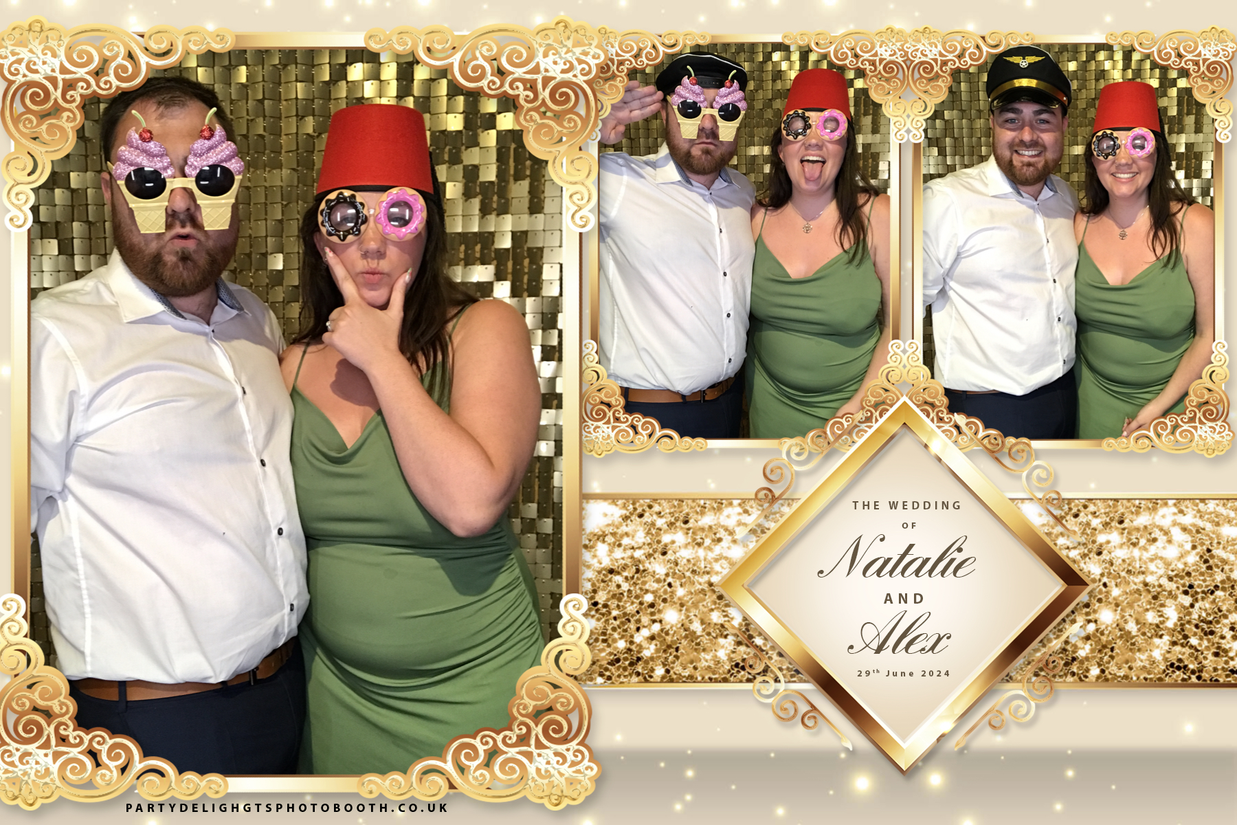 Natalie and Alex's Wedding | View more photos from the event at gallery.partydelightsphotobooth.co.uk/u/PartyDelightsPhotoBooth/Natalie-and-Alexs-Wedding