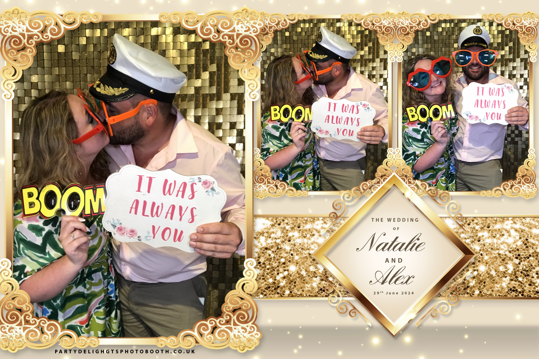 Natalie and Alex's Wedding | View more photos from the event at gallery.partydelightsphotobooth.co.uk/u/PartyDelightsPhotoBooth/Natalie-and-Alexs-Wedding