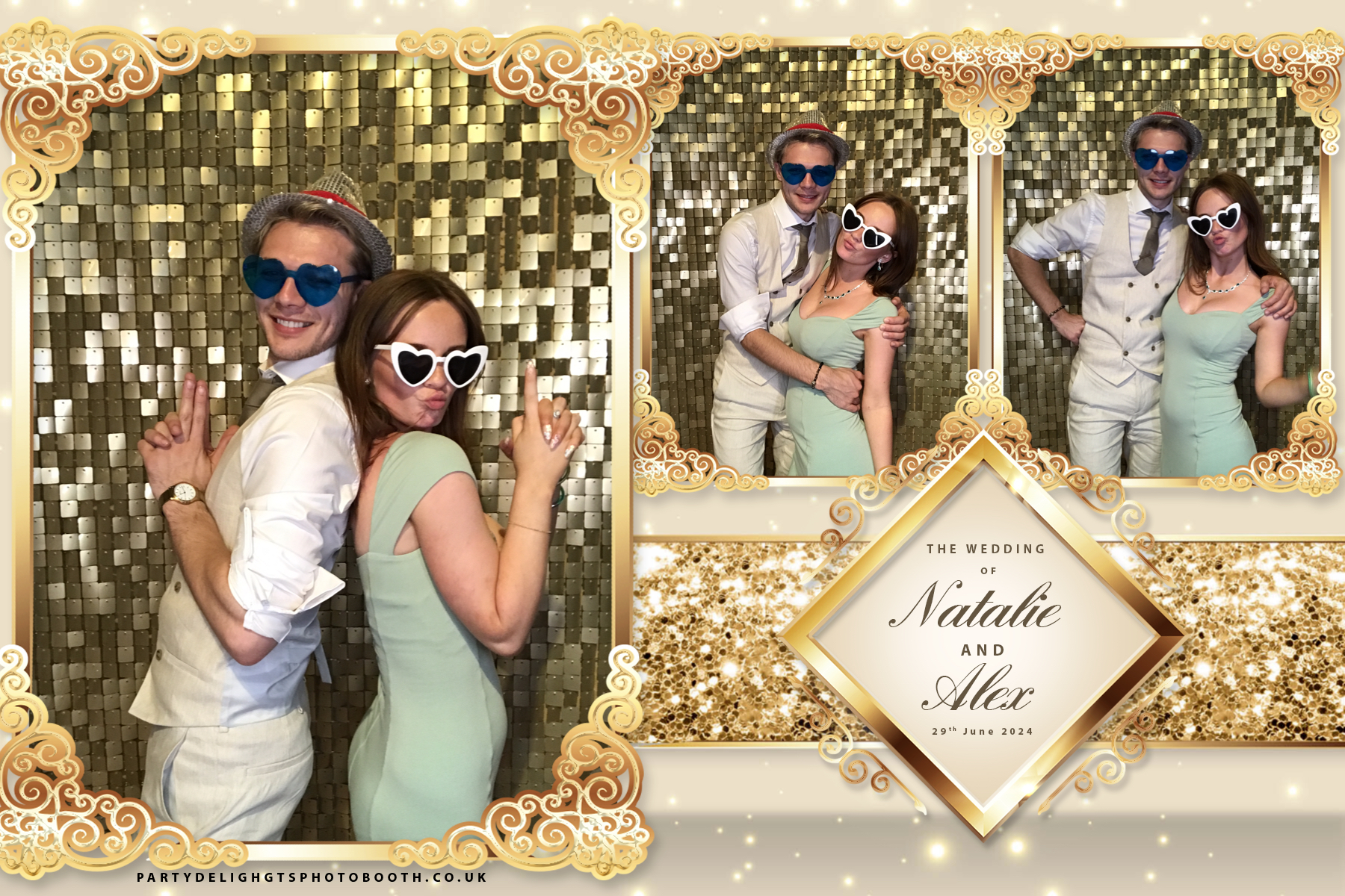 Natalie and Alex's Wedding | View more photos from the event at gallery.partydelightsphotobooth.co.uk/u/PartyDelightsPhotoBooth/Natalie-and-Alexs-Wedding