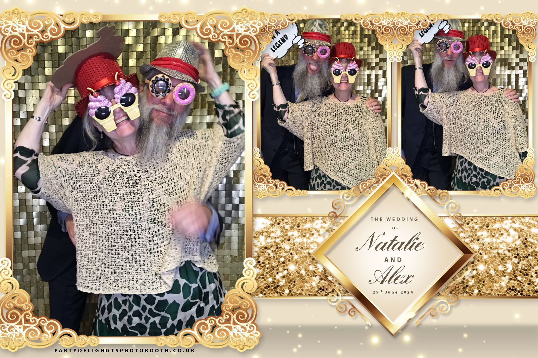 Natalie and Alex's Wedding | View more photos from the event at gallery.partydelightsphotobooth.co.uk/u/PartyDelightsPhotoBooth/Natalie-and-Alexs-Wedding