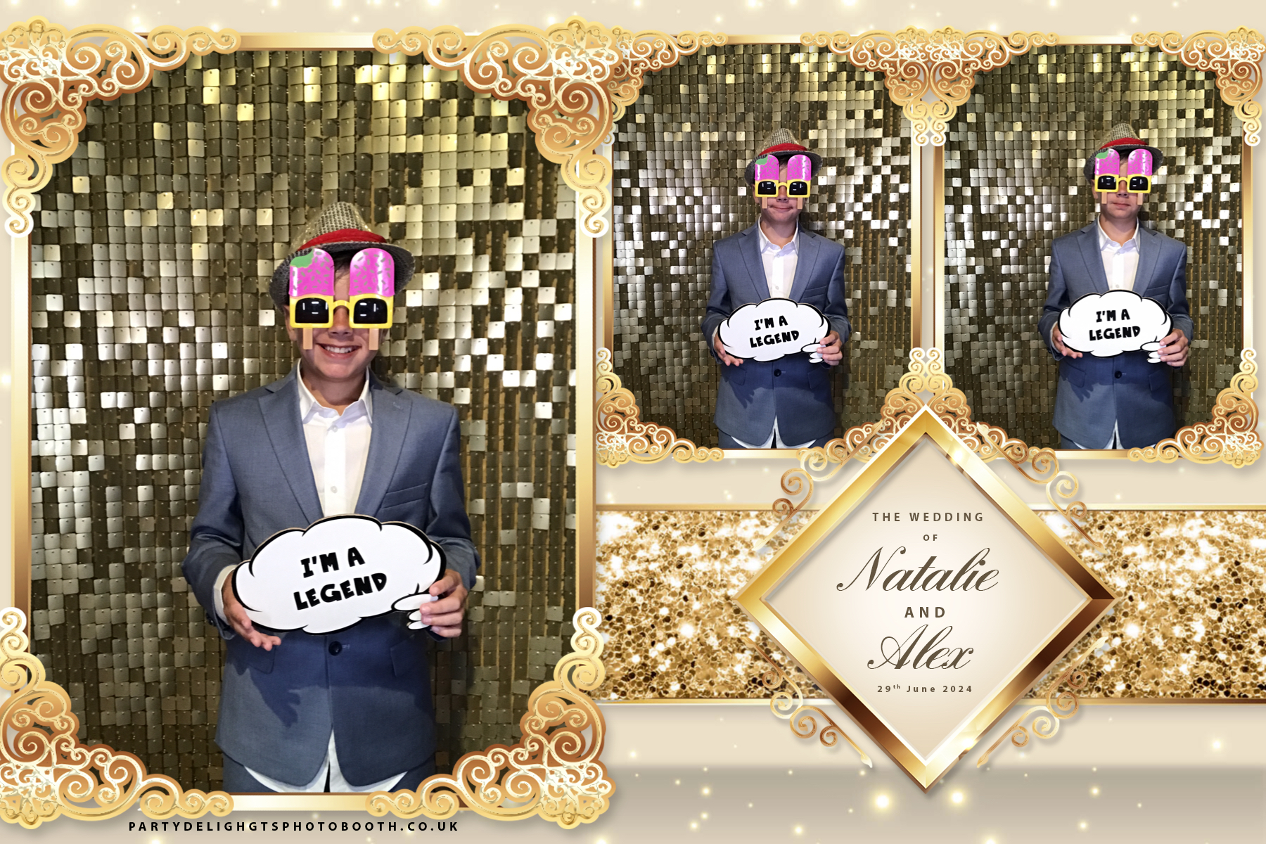 Natalie and Alex's Wedding | View more photos from the event at gallery.partydelightsphotobooth.co.uk/u/PartyDelightsPhotoBooth/Natalie-and-Alexs-Wedding