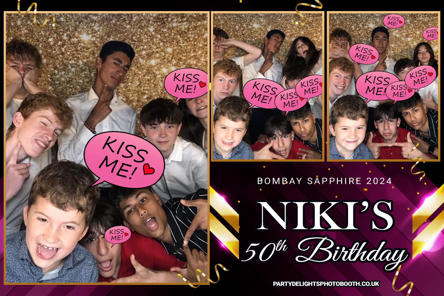 Niki's 50th Birthday | View more photos from the event at gallery.partydelightsphotobooth.co.uk/u/PartyDelightsPhotoBooth/Nikis-50th-Birthday