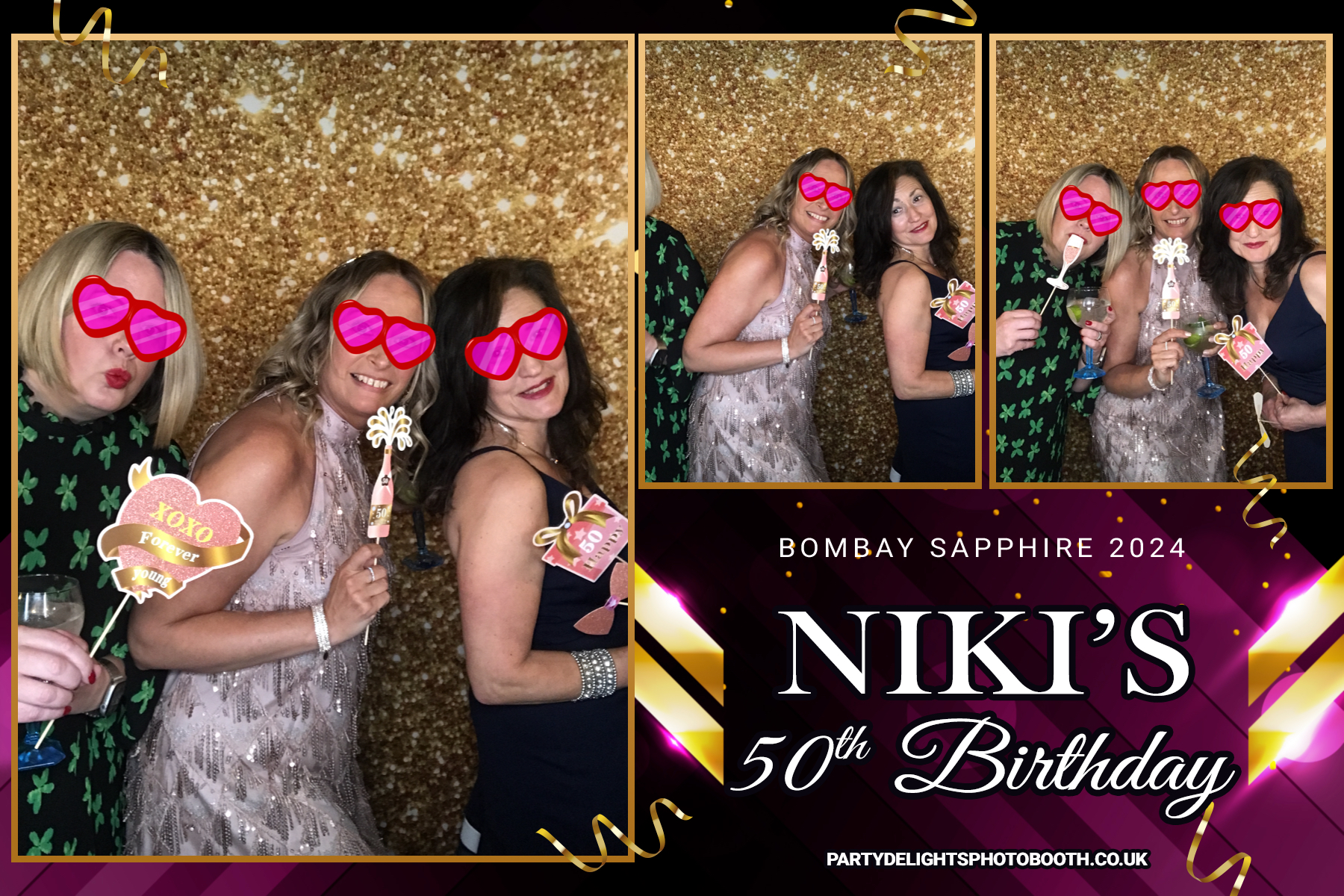 Niki's 50th Birthday | View more photos from the event at gallery.partydelightsphotobooth.co.uk/u/PartyDelightsPhotoBooth/Nikis-50th-Birthday