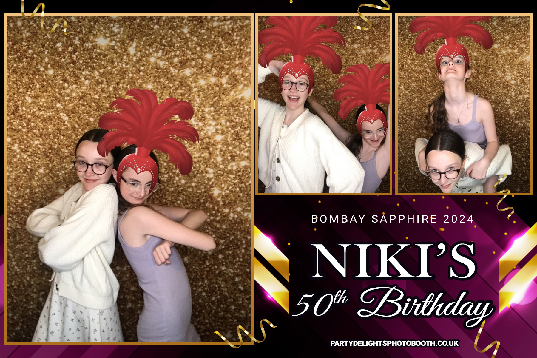 Niki's 50th Birthday | View more photos from the event at gallery.partydelightsphotobooth.co.uk/u/PartyDelightsPhotoBooth/Nikis-50th-Birthday