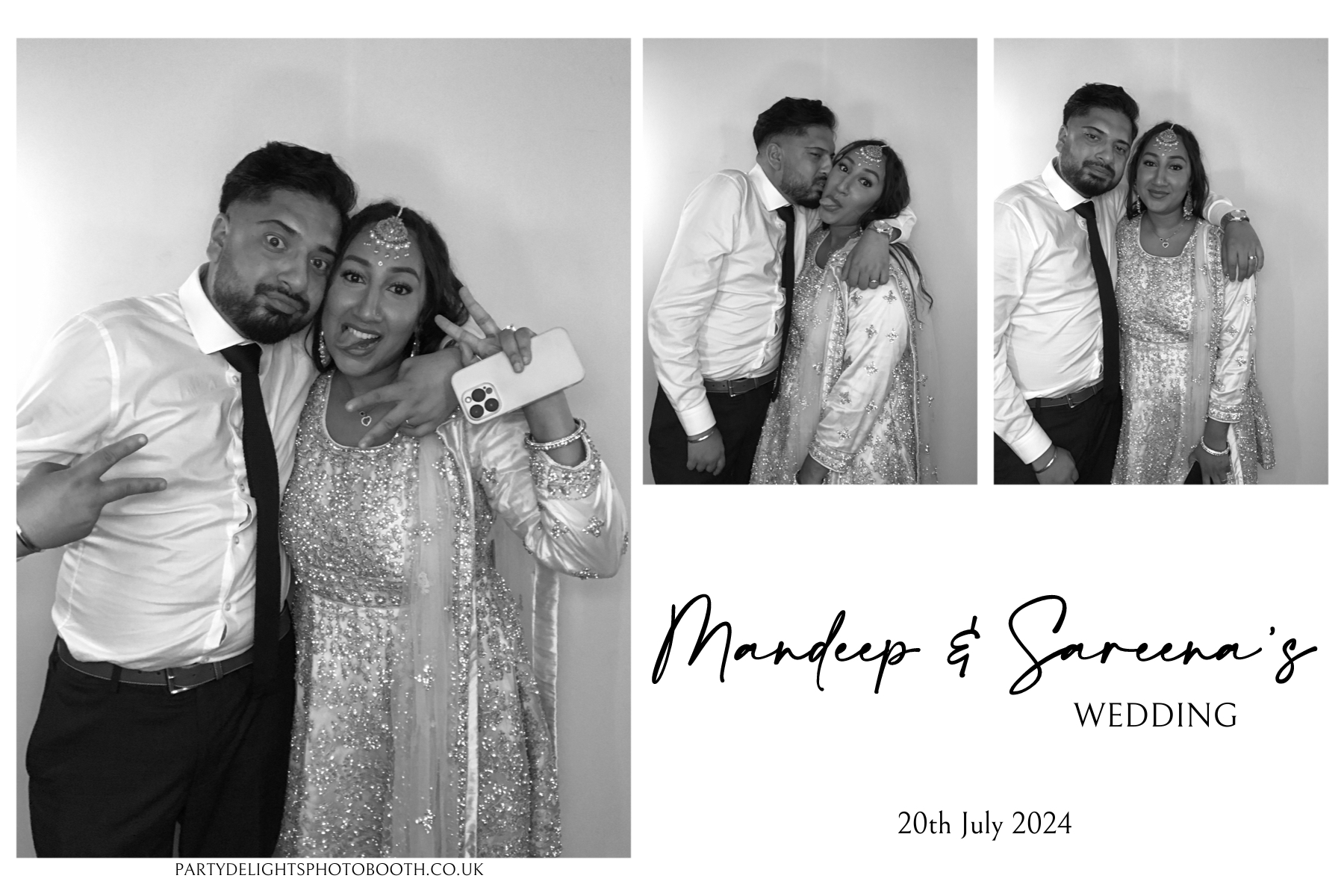 Paris & Mandeep's Wedding | View more photos from the event at gallery.partydelightsphotobooth.co.uk/u/PartyDelightsPhotoBooth/Paris-Mandeeps-Wedding