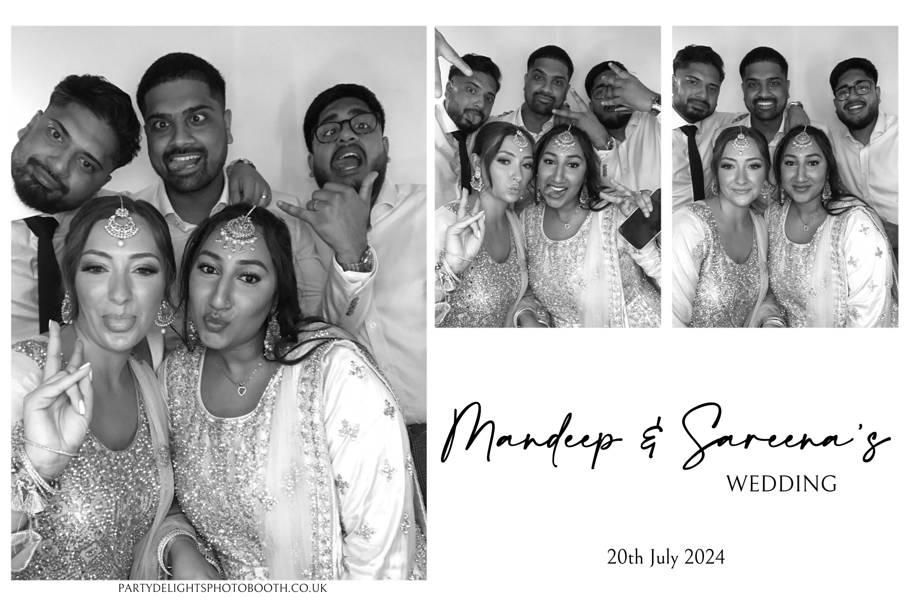 Paris & Mandeep's Wedding | View more photos from the event at gallery.partydelightsphotobooth.co.uk/u/PartyDelightsPhotoBooth/Paris-Mandeeps-Wedding