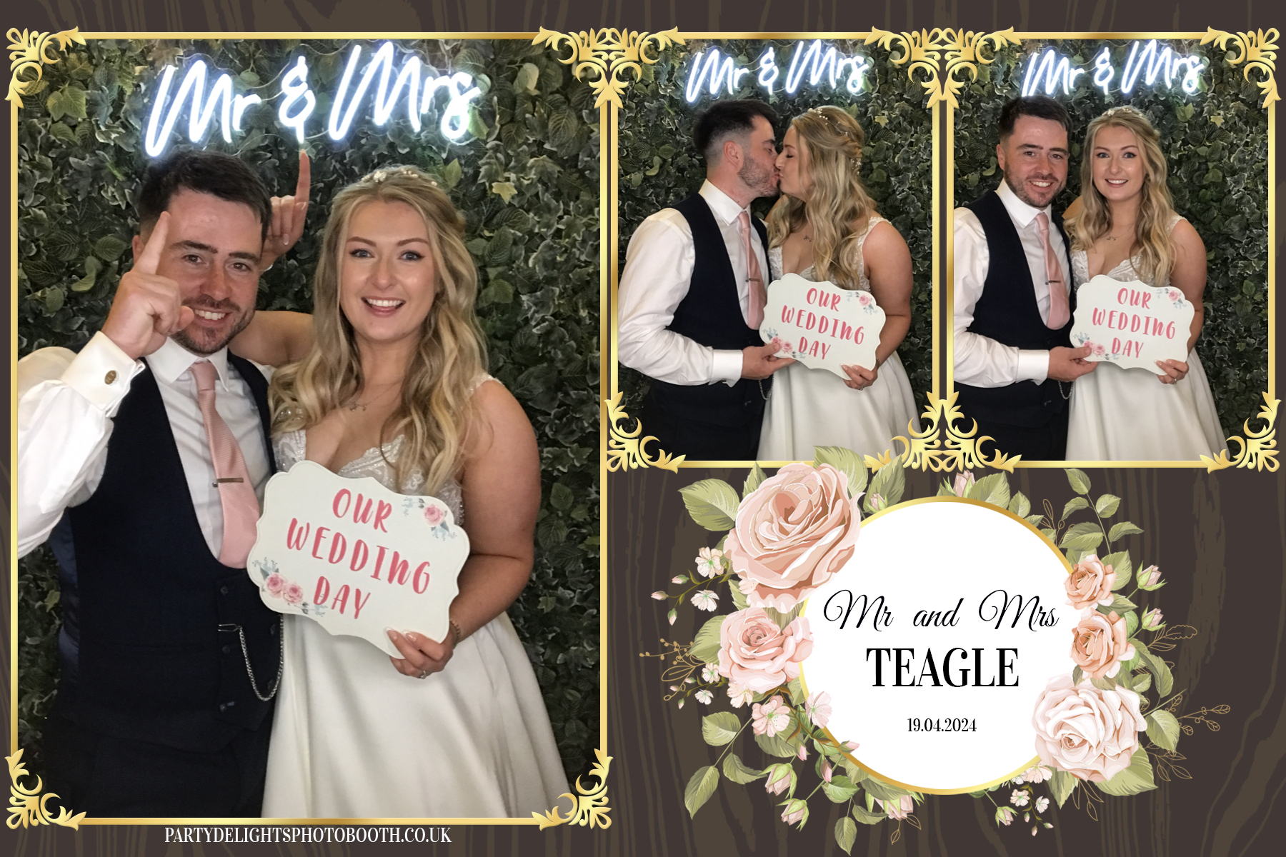 Rosie and Rob's Wedding | View more photos from the event at gallery.partydelightsphotobooth.co.uk/u/PartyDelightsPhotoBooth/Rosie-and-Robs-Wedding