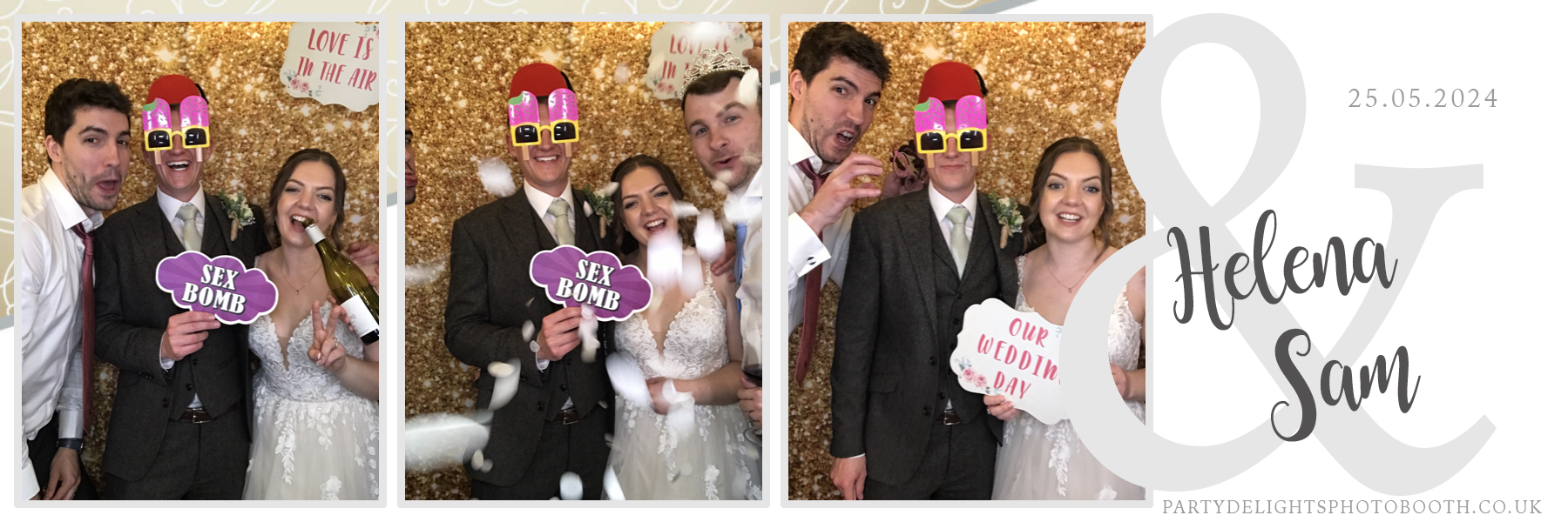Sam & Helena’s wedding | View more photos from the event at gallery.partydelightsphotobooth.co.uk/u/PartyDelightsPhotoBooth/Sam-Helena’s-wedding