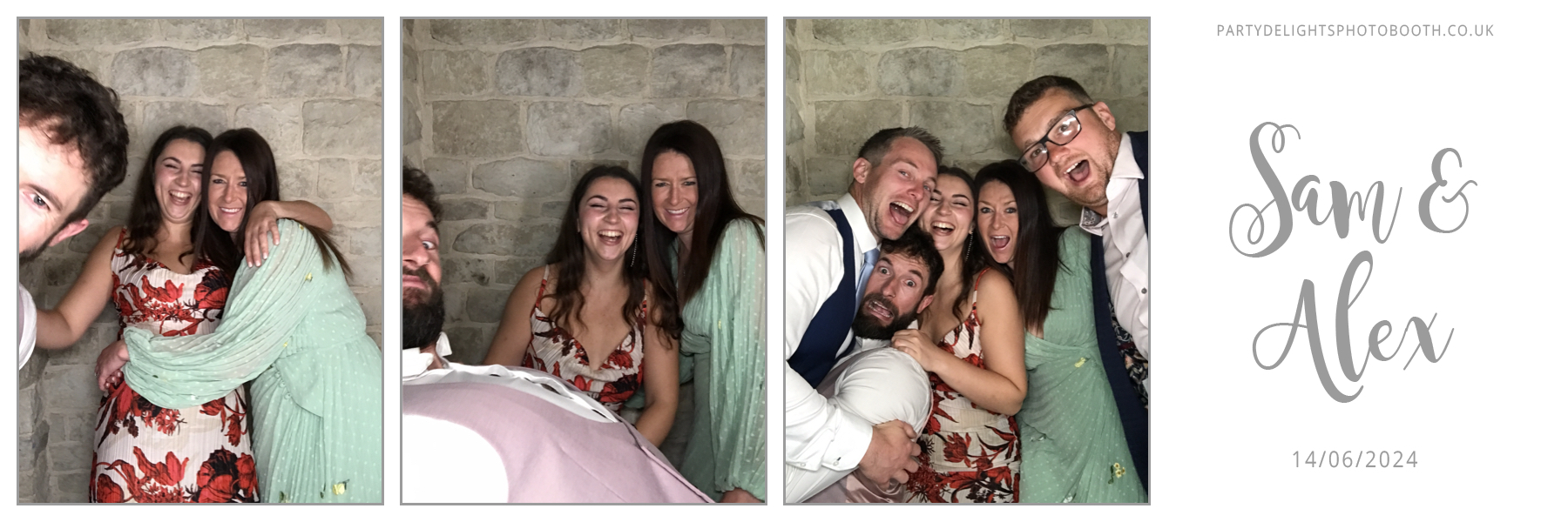 Sam and Alex's Wedding | View more photos from the event at gallery.partydelightsphotobooth.co.uk/u/PartyDelightsPhotoBooth/Sam-and-Alexs-Wedding