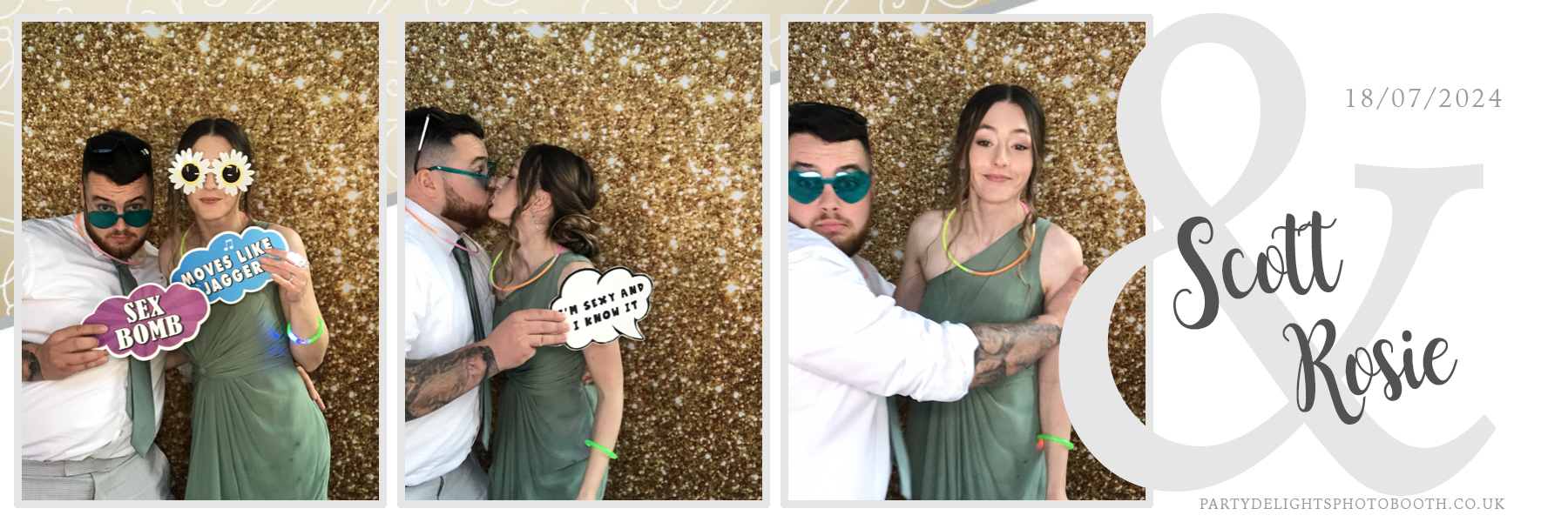 Scott & Rosie's Wedding | View more photos from the event at gallery.partydelightsphotobooth.co.uk/u/PartyDelightsPhotoBooth/Scott-Rosies-Wedding