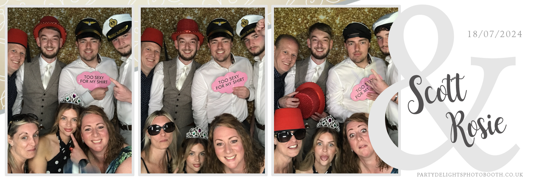 Scott & Rosie's Wedding | View more photos from the event at gallery.partydelightsphotobooth.co.uk/u/PartyDelightsPhotoBooth/Scott-Rosies-Wedding