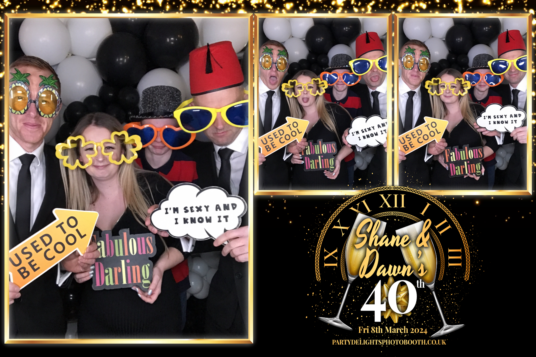 Shane & Dawns 40th birthday extravaganza | View more photos from the event at gallery.partydelightsphotobooth.co.uk/u/PartyDelightsPhotoBooth/Shane-Dawns-40th-birthday-extravaganza