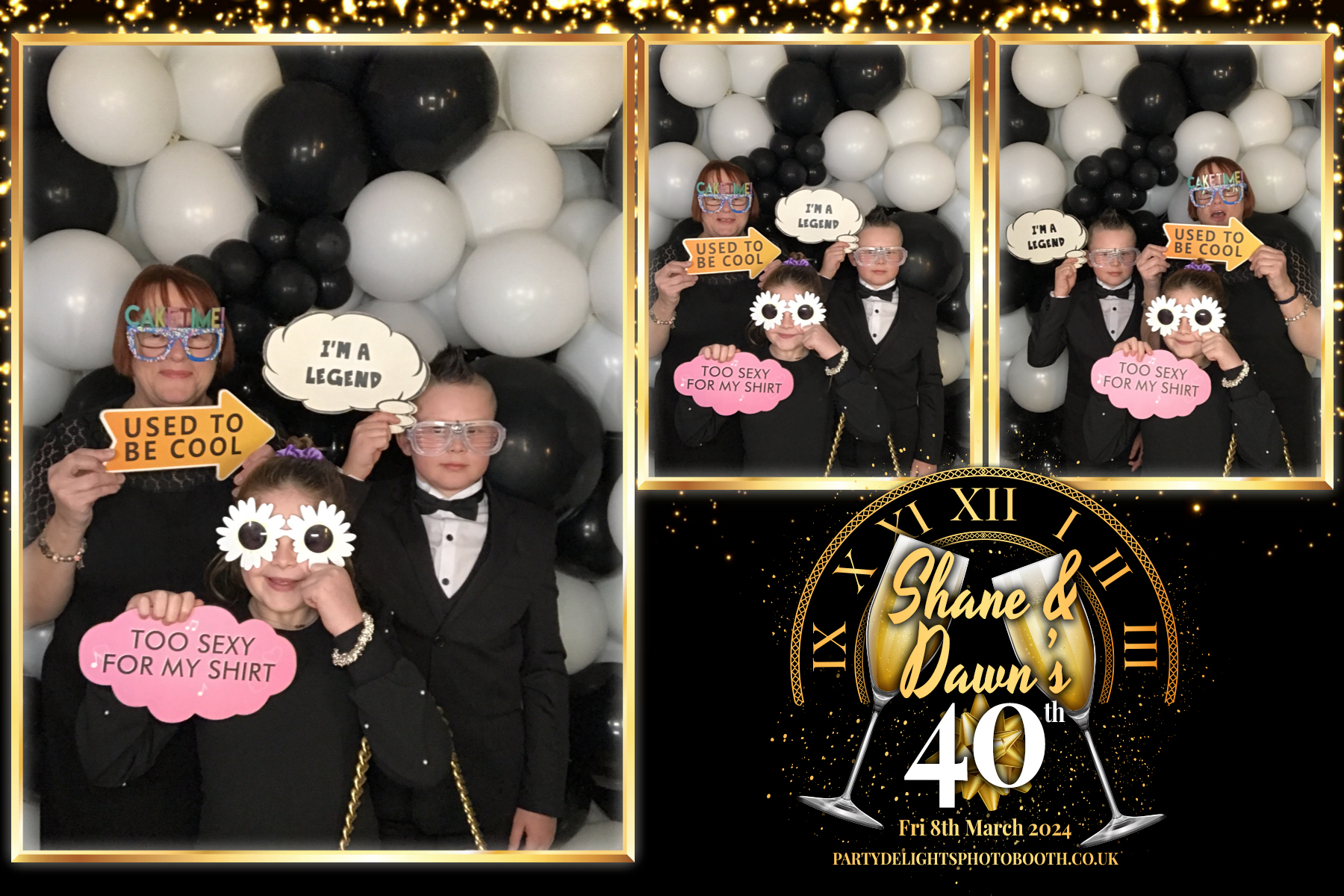 Shane & Dawns 40th birthday extravaganza | View more photos from the event at gallery.partydelightsphotobooth.co.uk/u/PartyDelightsPhotoBooth/Shane-Dawns-40th-birthday-extravaganza