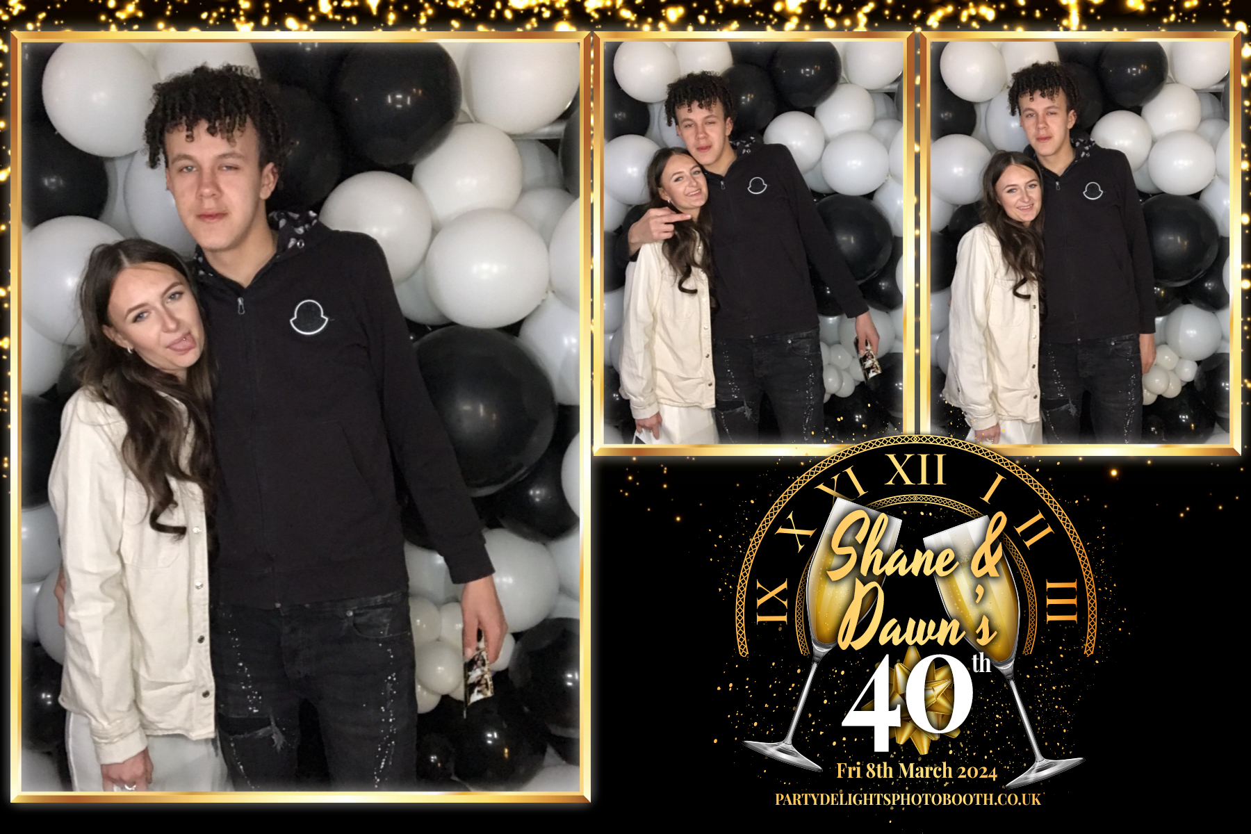 Shane & Dawns 40th birthday extravaganza | View more photos from the event at gallery.partydelightsphotobooth.co.uk/u/PartyDelightsPhotoBooth/Shane-Dawns-40th-birthday-extravaganza