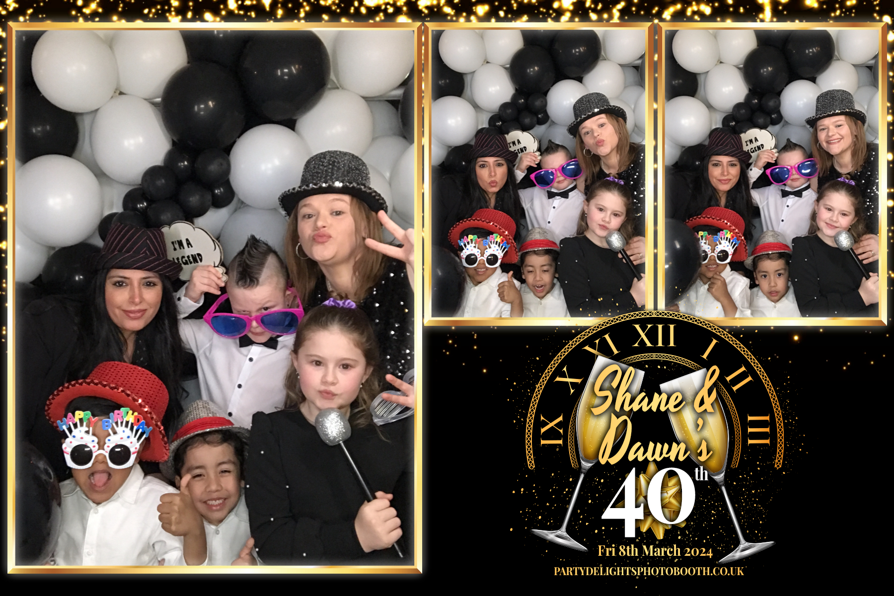 Shane & Dawns 40th birthday extravaganza | View more photos from the event at gallery.partydelightsphotobooth.co.uk/u/PartyDelightsPhotoBooth/Shane-Dawns-40th-birthday-extravaganza
