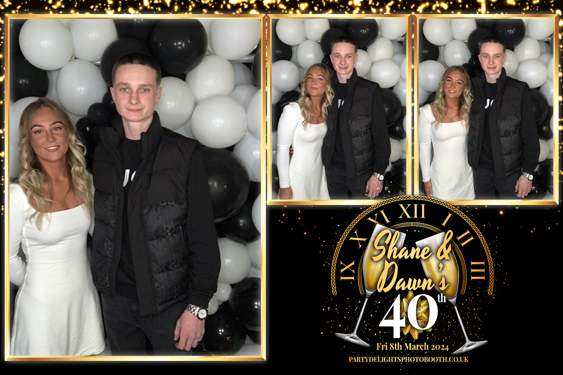 Shane & Dawns 40th birthday extravaganza | View more photos from the event at gallery.partydelightsphotobooth.co.uk/u/PartyDelightsPhotoBooth/Shane-Dawns-40th-birthday-extravaganza