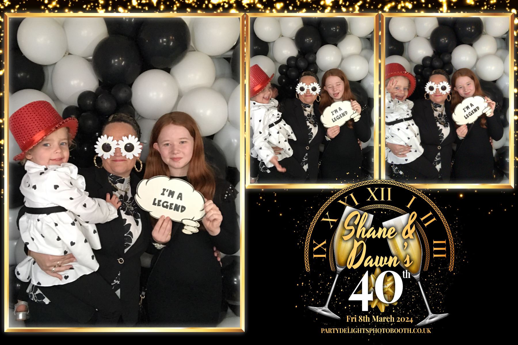 Shane & Dawns 40th birthday extravaganza | View more photos from the event at gallery.partydelightsphotobooth.co.uk/u/PartyDelightsPhotoBooth/Shane-Dawns-40th-birthday-extravaganza