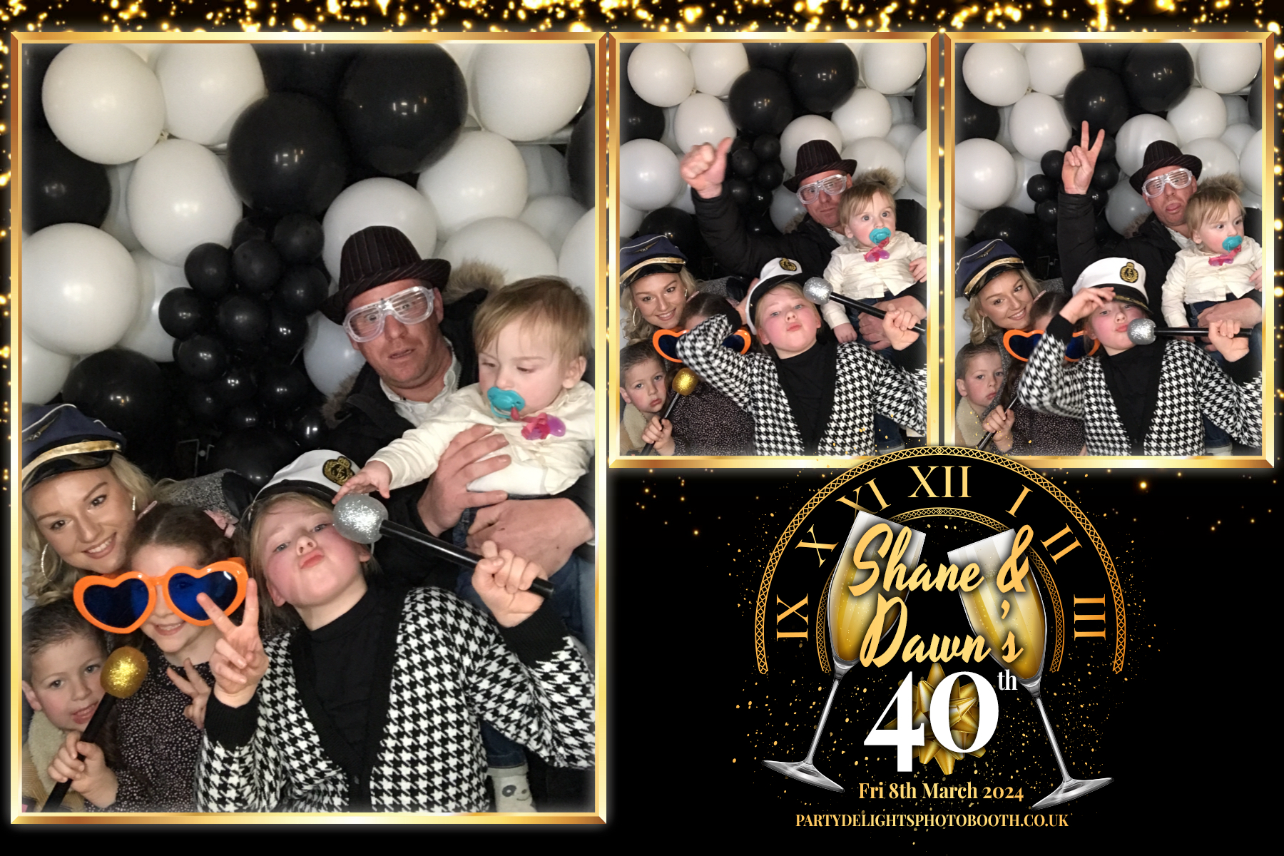 Shane & Dawns 40th birthday extravaganza | View more photos from the event at gallery.partydelightsphotobooth.co.uk/u/PartyDelightsPhotoBooth/Shane-Dawns-40th-birthday-extravaganza