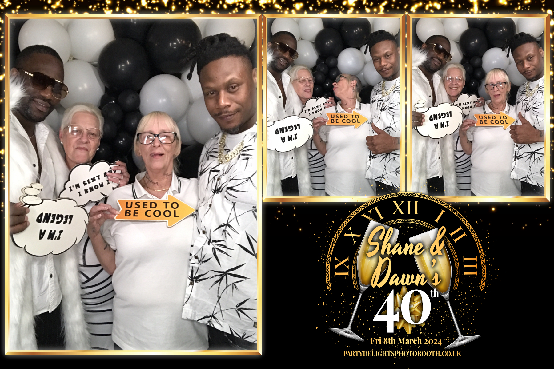 Shane & Dawns 40th birthday extravaganza | View more photos from the event at gallery.partydelightsphotobooth.co.uk/u/PartyDelightsPhotoBooth/Shane-Dawns-40th-birthday-extravaganza