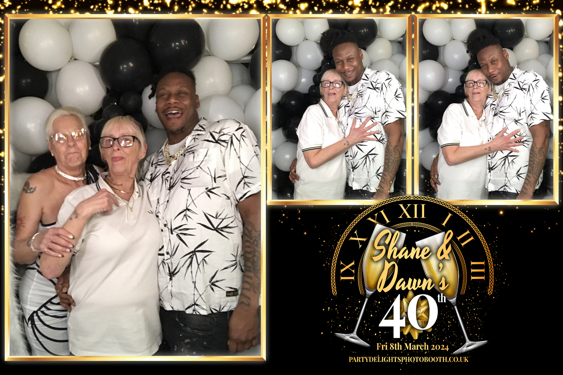 Shane & Dawns 40th birthday extravaganza | View more photos from the event at gallery.partydelightsphotobooth.co.uk/u/PartyDelightsPhotoBooth/Shane-Dawns-40th-birthday-extravaganza