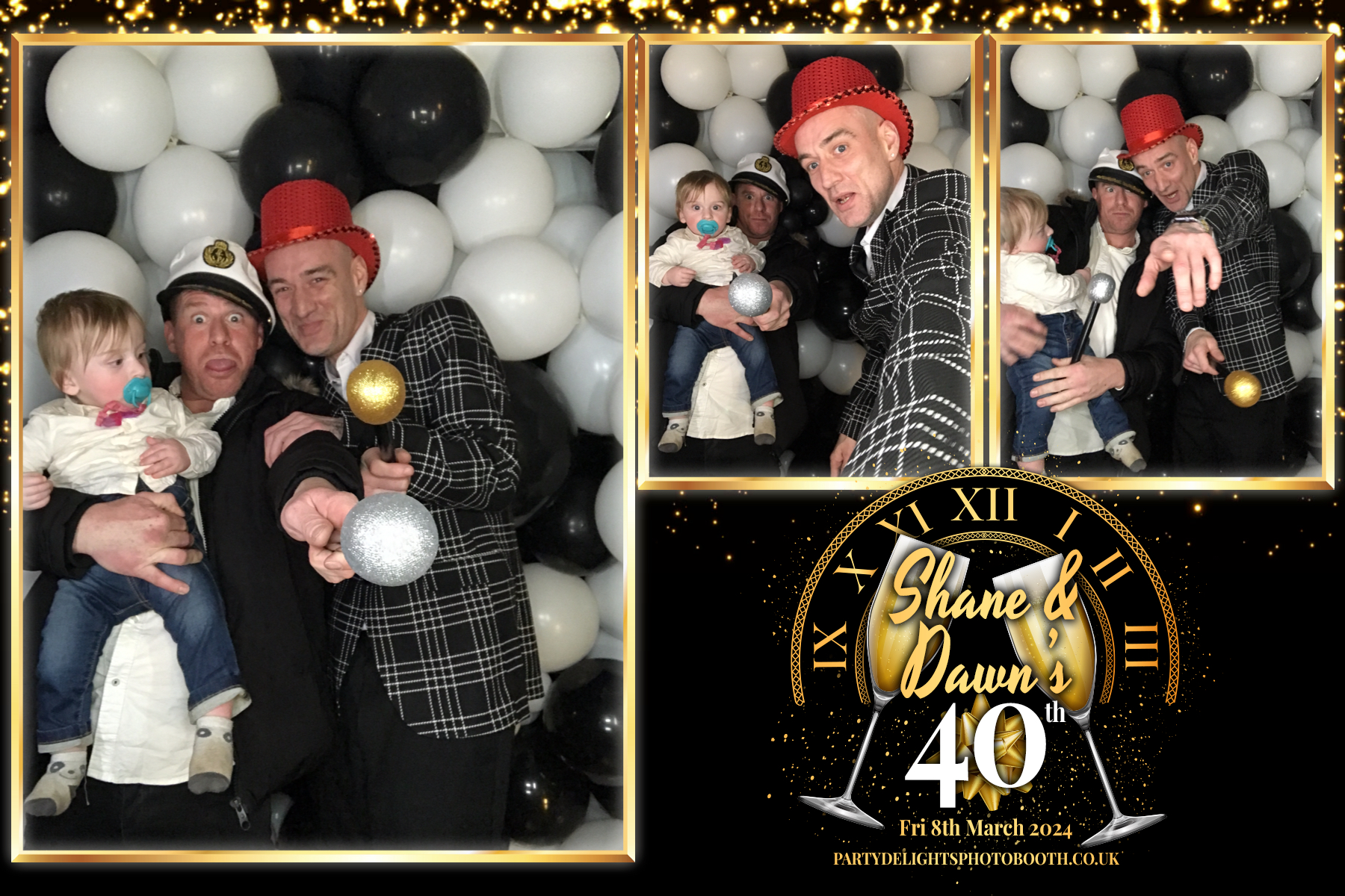 Shane & Dawns 40th birthday extravaganza | View more photos from the event at gallery.partydelightsphotobooth.co.uk/u/PartyDelightsPhotoBooth/Shane-Dawns-40th-birthday-extravaganza