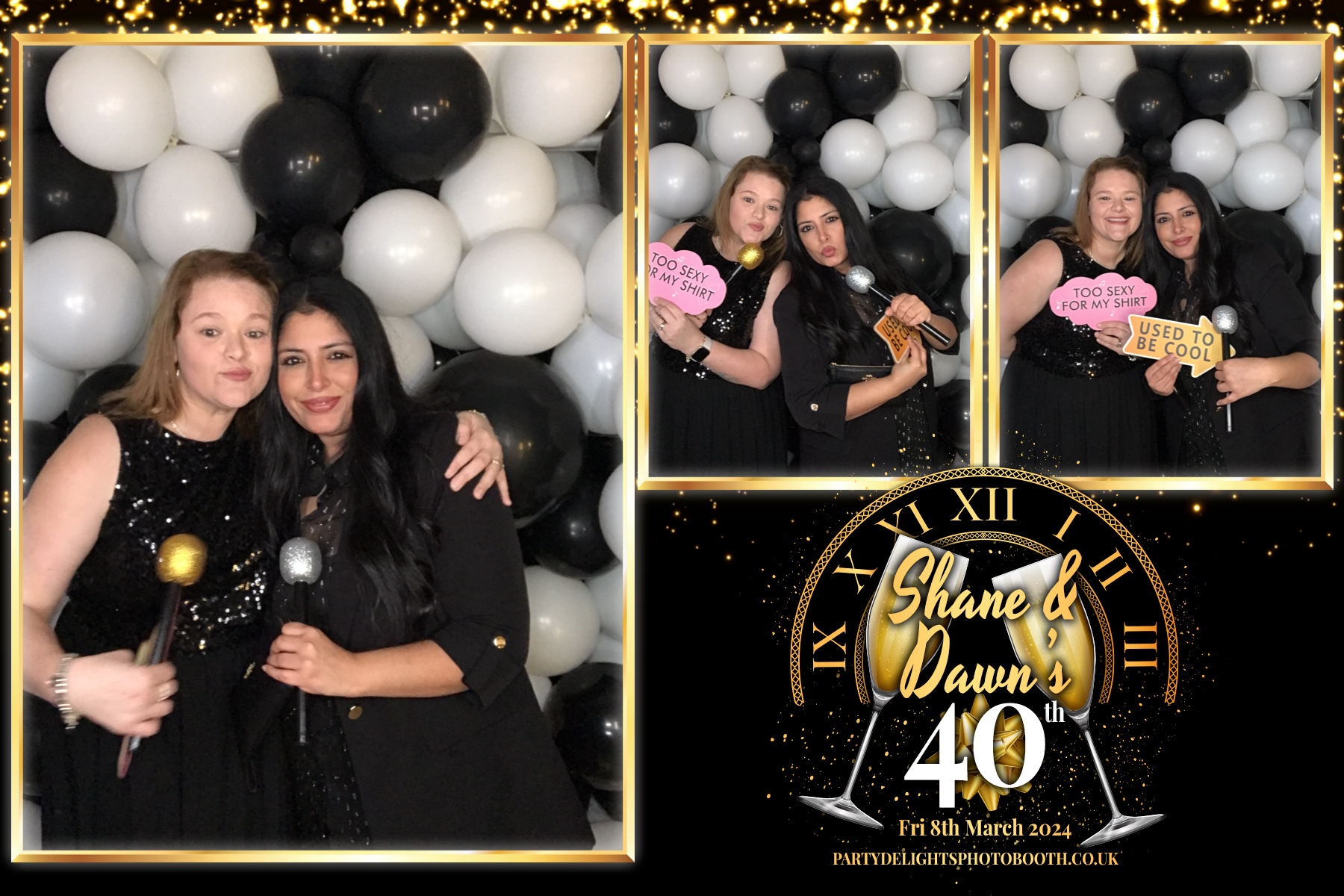 Shane & Dawns 40th birthday extravaganza | View more photos from the event at gallery.partydelightsphotobooth.co.uk/u/PartyDelightsPhotoBooth/Shane-Dawns-40th-birthday-extravaganza
