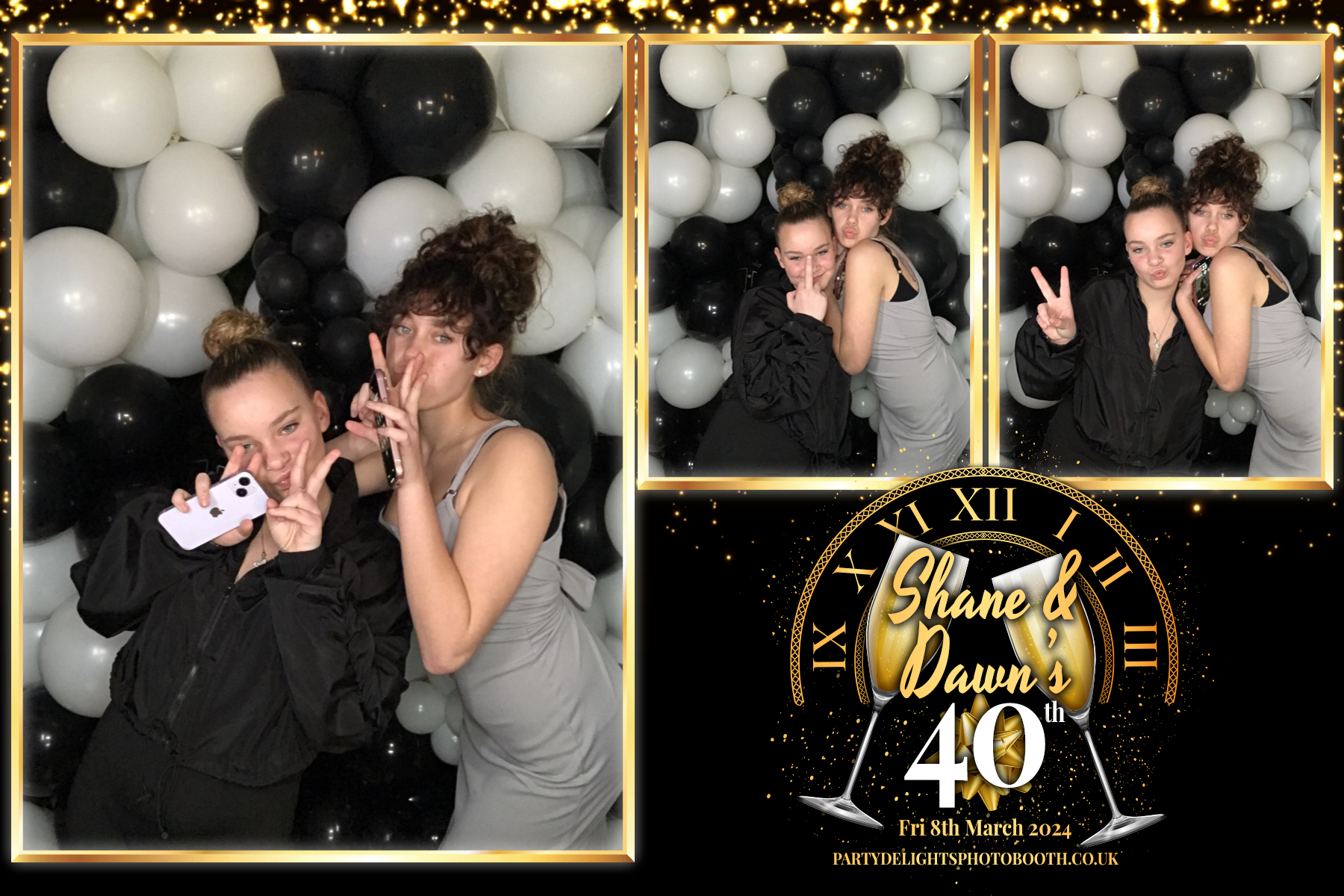 Shane & Dawns 40th birthday extravaganza | View more photos from the event at gallery.partydelightsphotobooth.co.uk/u/PartyDelightsPhotoBooth/Shane-Dawns-40th-birthday-extravaganza