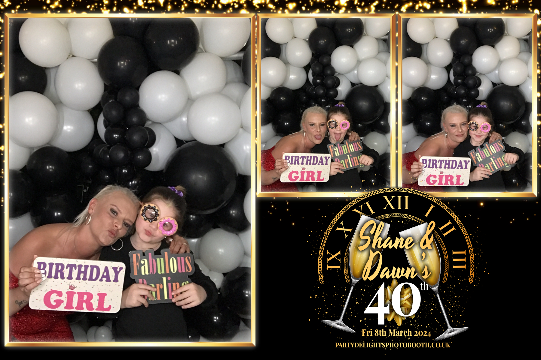 Shane & Dawns 40th birthday extravaganza | View more photos from the event at gallery.partydelightsphotobooth.co.uk/u/PartyDelightsPhotoBooth/Shane-Dawns-40th-birthday-extravaganza