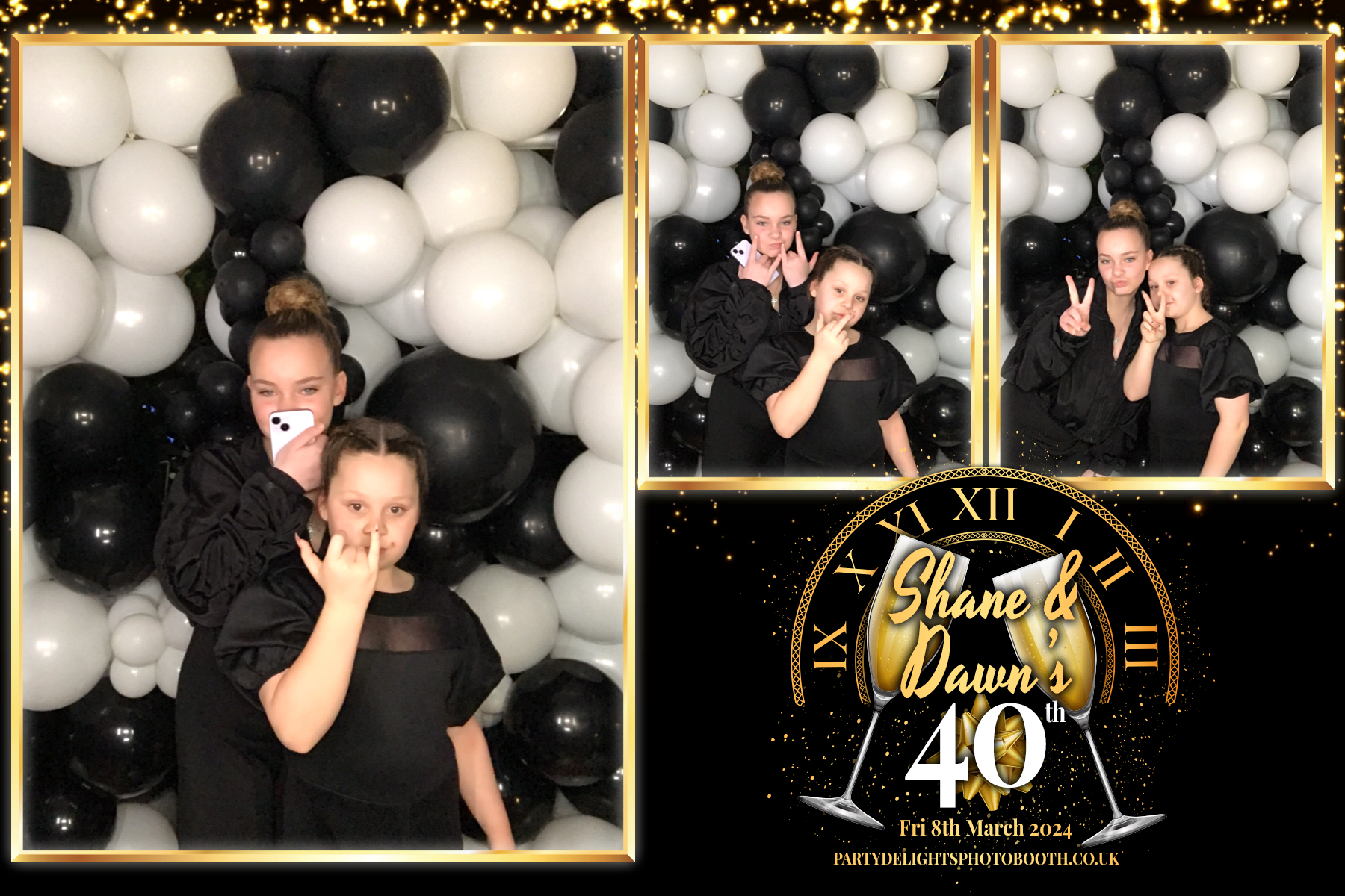 Shane & Dawns 40th birthday extravaganza | View more photos from the event at gallery.partydelightsphotobooth.co.uk/u/PartyDelightsPhotoBooth/Shane-Dawns-40th-birthday-extravaganza