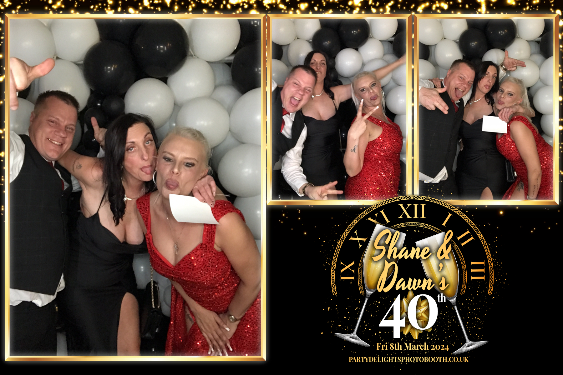 Shane & Dawns 40th birthday extravaganza | View more photos from the event at gallery.partydelightsphotobooth.co.uk/u/PartyDelightsPhotoBooth/Shane-Dawns-40th-birthday-extravaganza