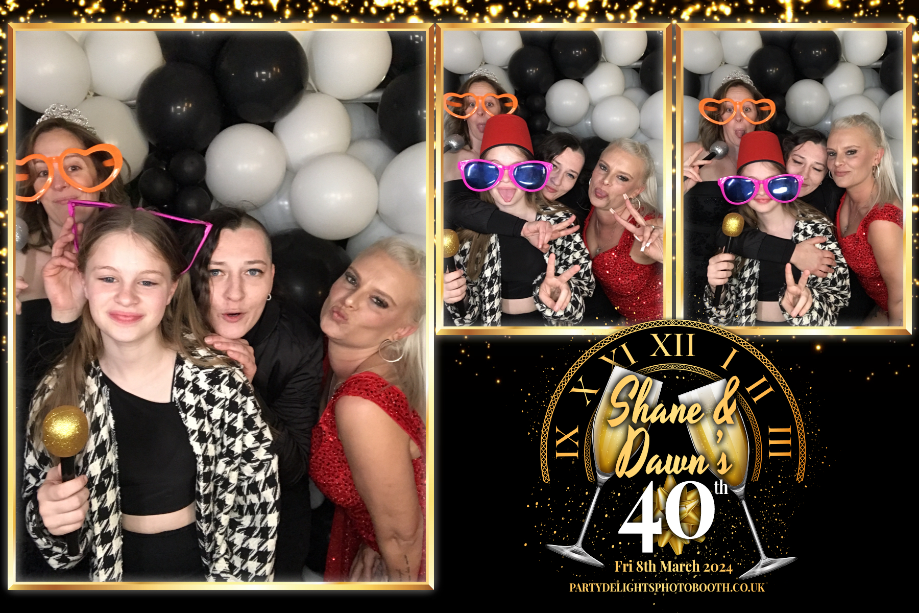 Shane & Dawns 40th birthday extravaganza | View more photos from the event at gallery.partydelightsphotobooth.co.uk/u/PartyDelightsPhotoBooth/Shane-Dawns-40th-birthday-extravaganza