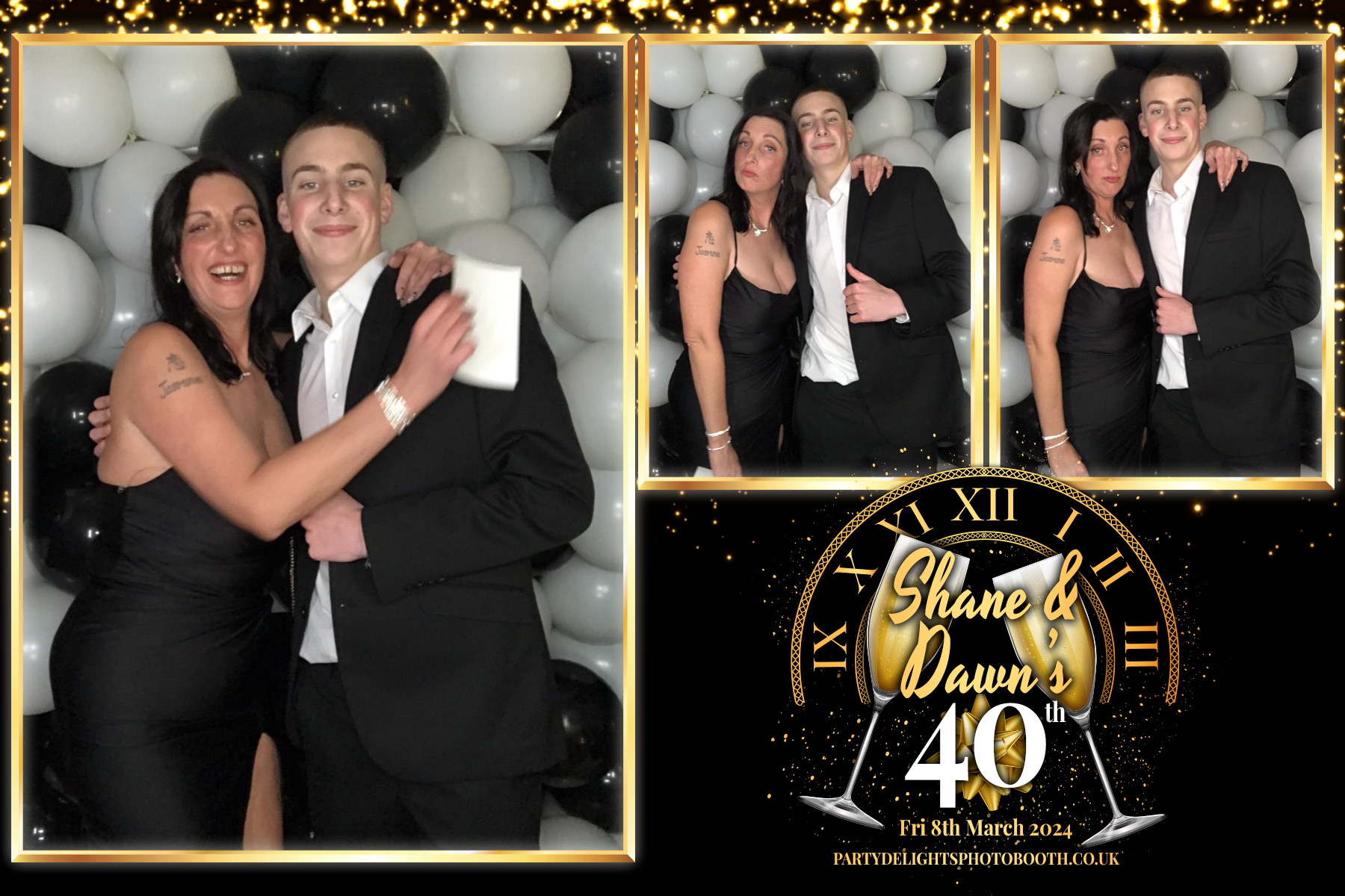 Shane & Dawns 40th birthday extravaganza | View more photos from the event at gallery.partydelightsphotobooth.co.uk/u/PartyDelightsPhotoBooth/Shane-Dawns-40th-birthday-extravaganza