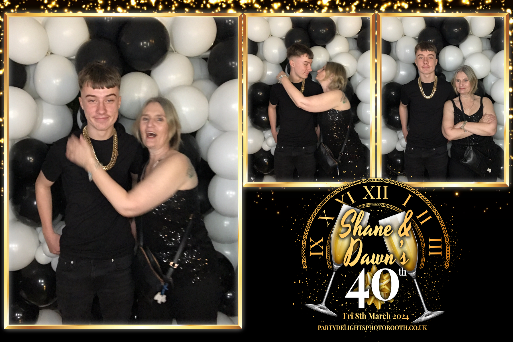Shane & Dawns 40th birthday extravaganza | View more photos from the event at gallery.partydelightsphotobooth.co.uk/u/PartyDelightsPhotoBooth/Shane-Dawns-40th-birthday-extravaganza