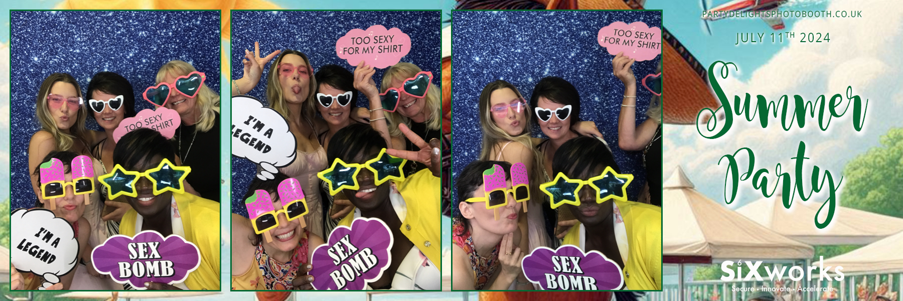 SiXworks Summer Races | View more photos from the event at gallery.partydelightsphotobooth.co.uk/u/PartyDelightsPhotoBooth/SiXworks-Summer-Races
