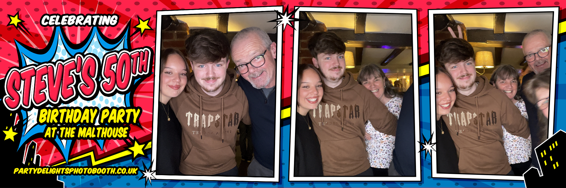 Steve's 50th Birthday | View more photos from the event at gallery.partydelightsphotobooth.co.uk/u/PartyDelightsPhotoBooth/Steves-50th-Birthday