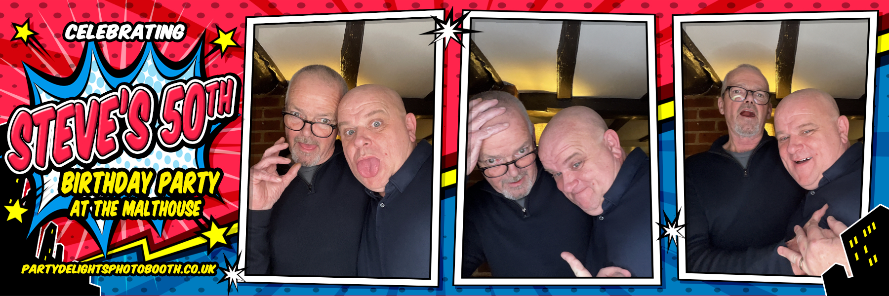 Steve's 50th Birthday | View more photos from the event at gallery.partydelightsphotobooth.co.uk/u/PartyDelightsPhotoBooth/Steves-50th-Birthday