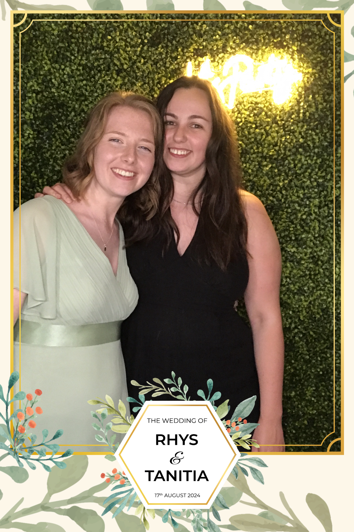 Tanitia & Rhys’ Wedding | View more photos from the event at gallery.partydelightsphotobooth.co.uk/u/PartyDelightsPhotoBooth/Tanitia-Rhys’-Wedding