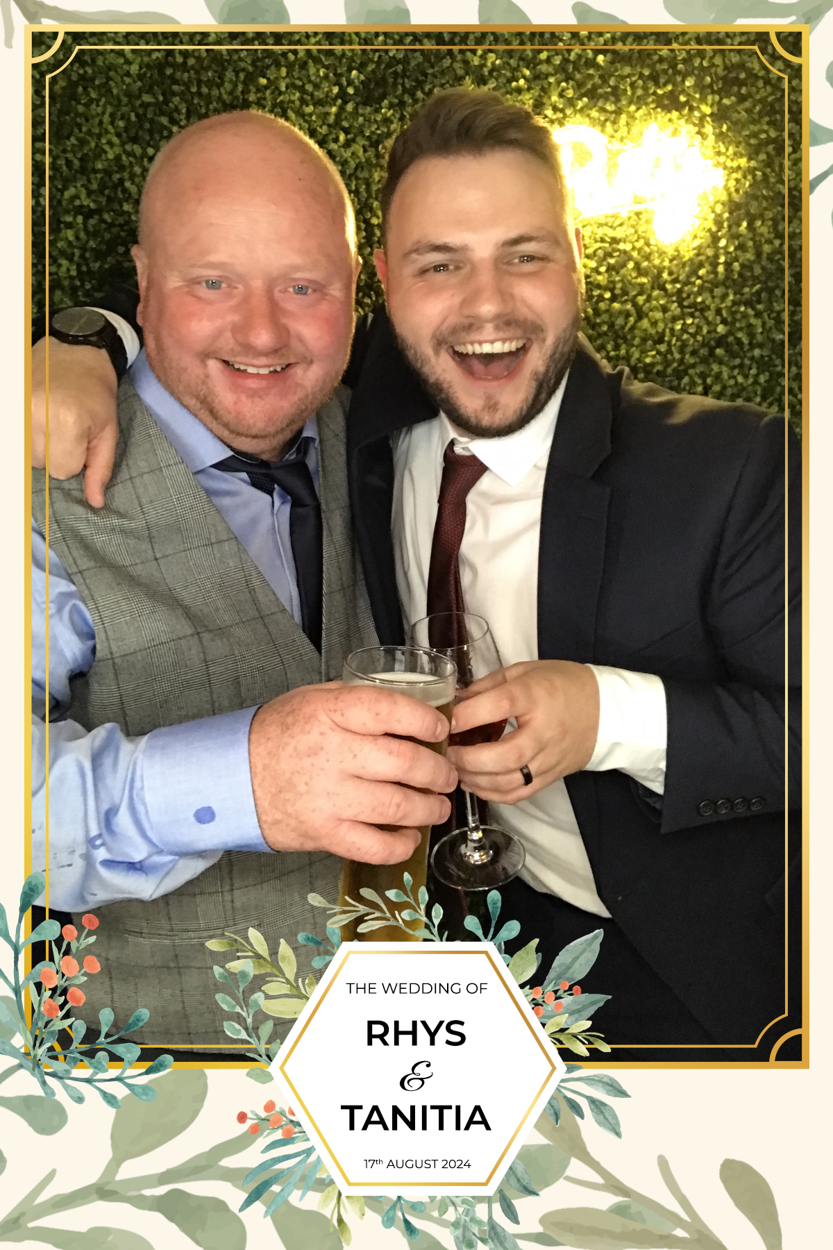 Tanitia & Rhys’ Wedding | View more photos from the event at gallery.partydelightsphotobooth.co.uk/u/PartyDelightsPhotoBooth/Tanitia-Rhys’-Wedding