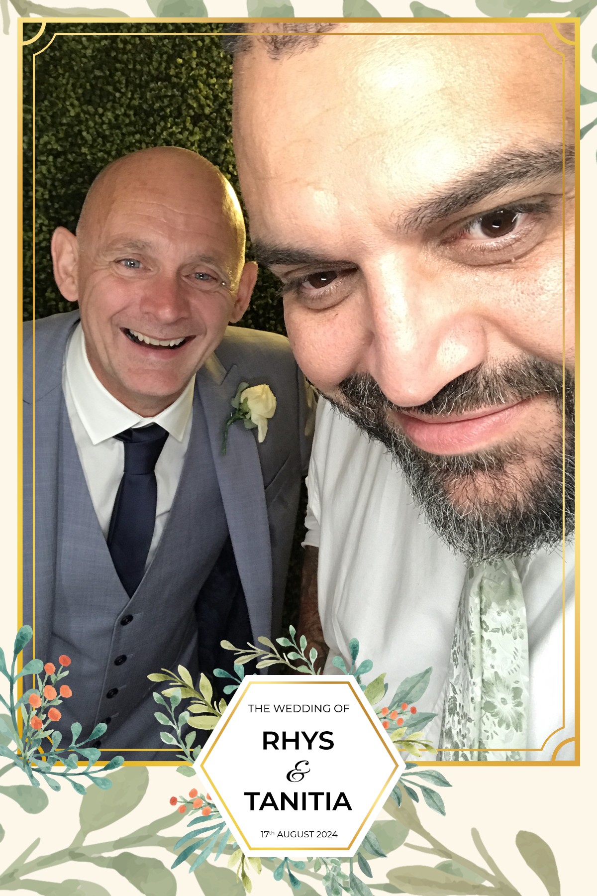Tanitia & Rhys’ Wedding | View more photos from the event at gallery.partydelightsphotobooth.co.uk/u/PartyDelightsPhotoBooth/Tanitia-Rhys’-Wedding