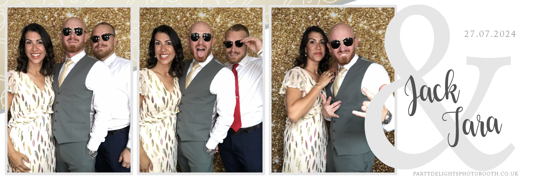 Tara and Jack Wedding | View more photos from the event at gallery.partydelightsphotobooth.co.uk/u/PartyDelightsPhotoBooth/Tara-and-Jack-Wedding