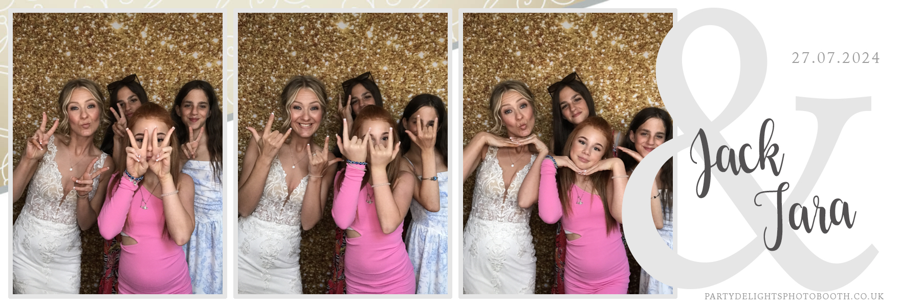 Tara and Jack Wedding | View more photos from the event at gallery.partydelightsphotobooth.co.uk/u/PartyDelightsPhotoBooth/Tara-and-Jack-Wedding