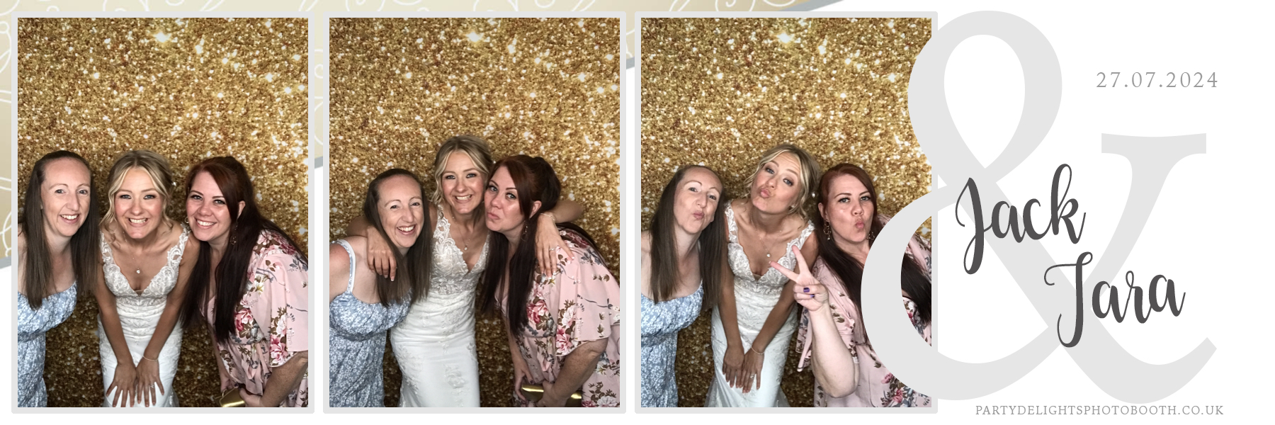 Tara and Jack Wedding | View more photos from the event at gallery.partydelightsphotobooth.co.uk/u/PartyDelightsPhotoBooth/Tara-and-Jack-Wedding