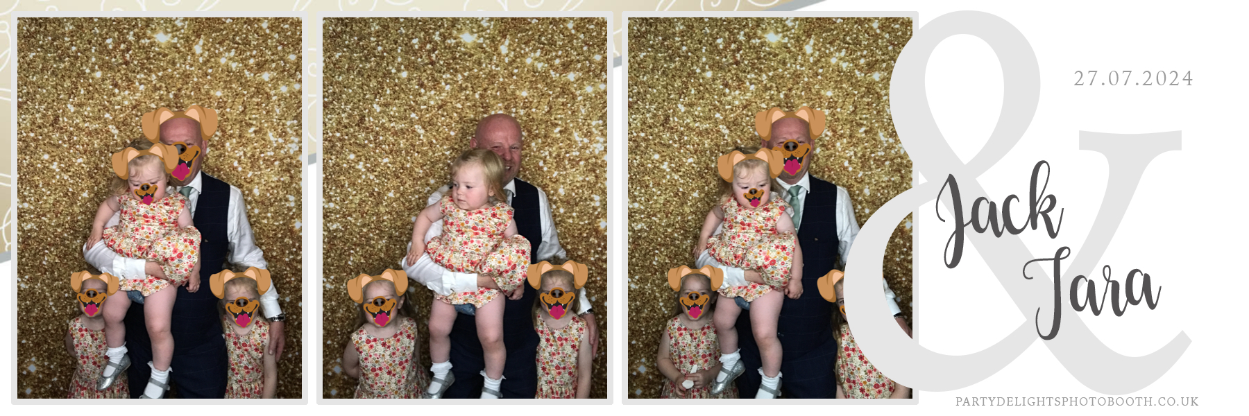 Tara and Jack Wedding | View more photos from the event at gallery.partydelightsphotobooth.co.uk/u/PartyDelightsPhotoBooth/Tara-and-Jack-Wedding