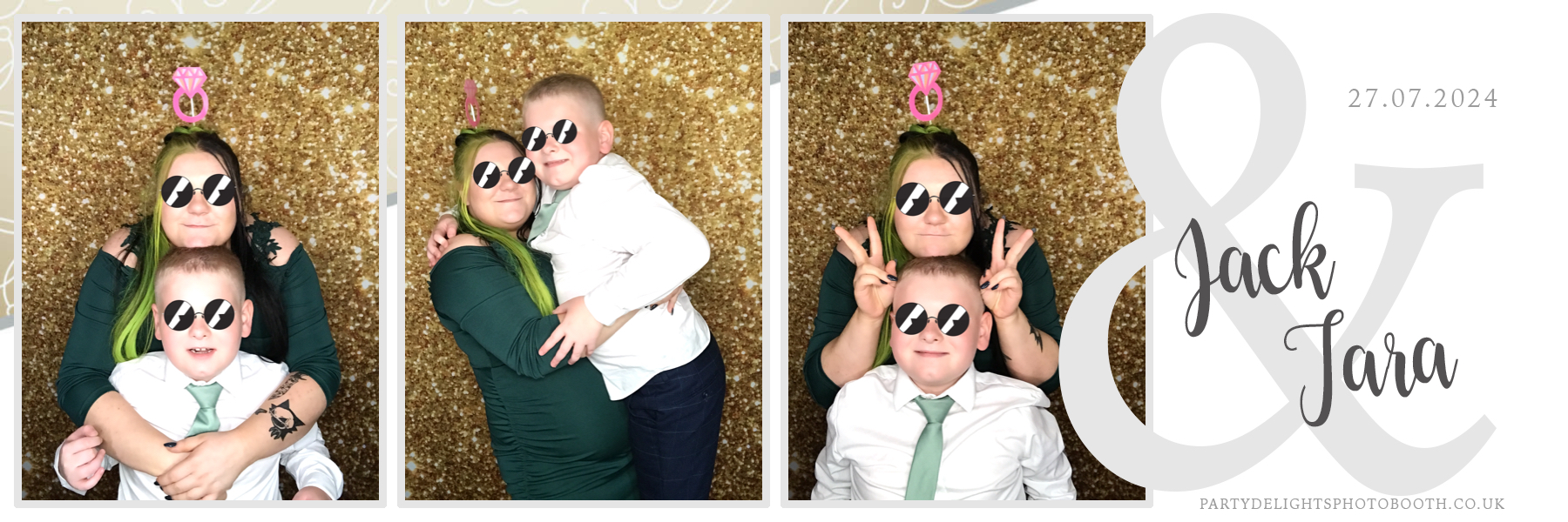 Tara and Jack Wedding | View more photos from the event at gallery.partydelightsphotobooth.co.uk/u/PartyDelightsPhotoBooth/Tara-and-Jack-Wedding