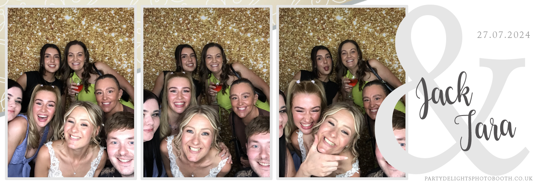 Tara and Jack Wedding | View more photos from the event at gallery.partydelightsphotobooth.co.uk/u/PartyDelightsPhotoBooth/Tara-and-Jack-Wedding