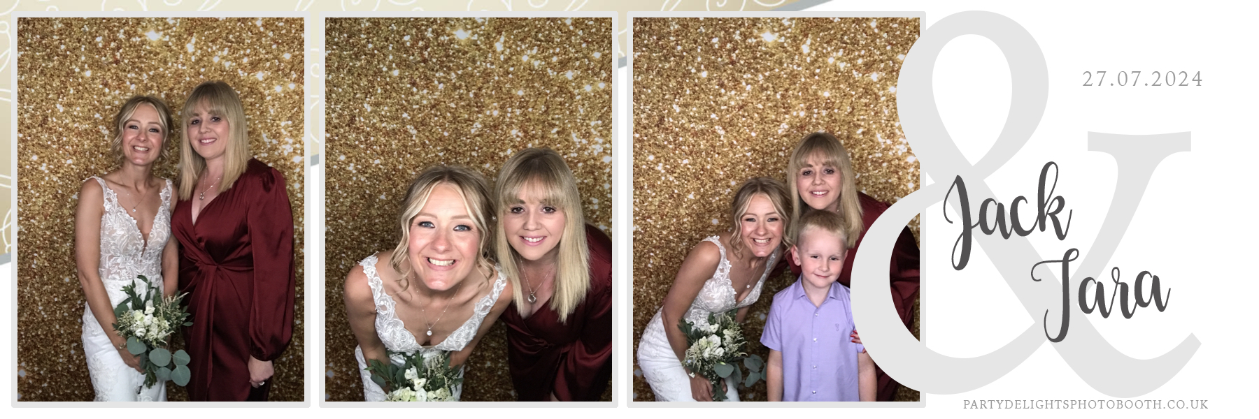 Tara and Jack Wedding | View more photos from the event at gallery.partydelightsphotobooth.co.uk/u/PartyDelightsPhotoBooth/Tara-and-Jack-Wedding