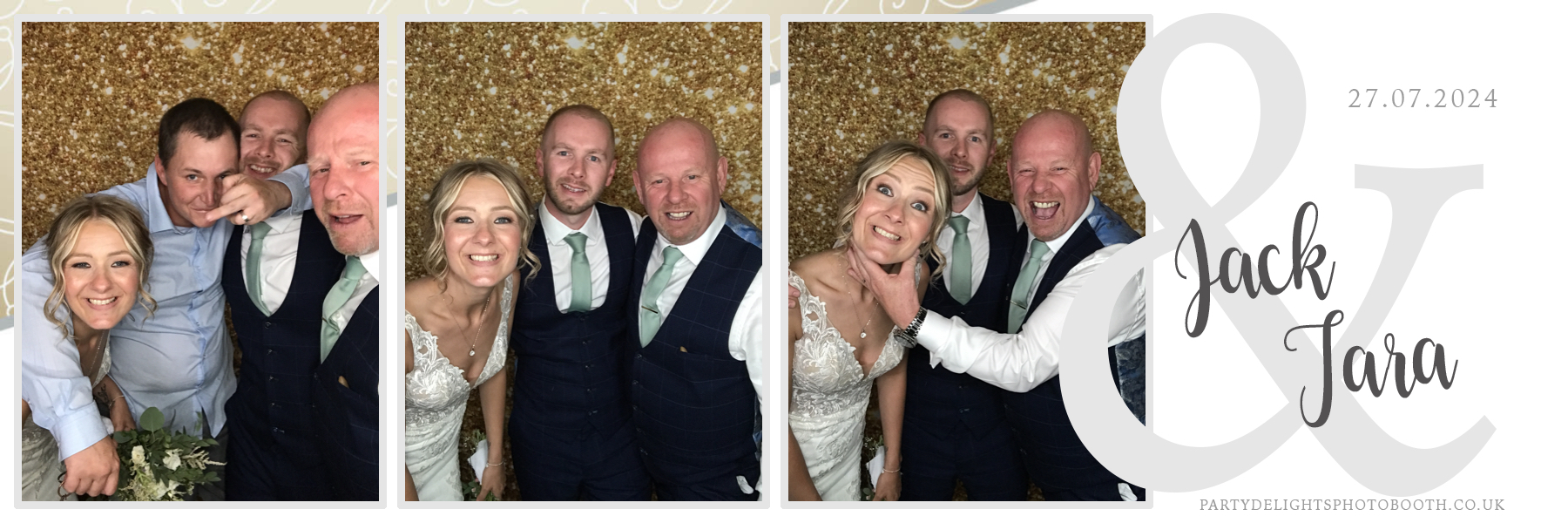 Tara and Jack Wedding | View more photos from the event at gallery.partydelightsphotobooth.co.uk/u/PartyDelightsPhotoBooth/Tara-and-Jack-Wedding