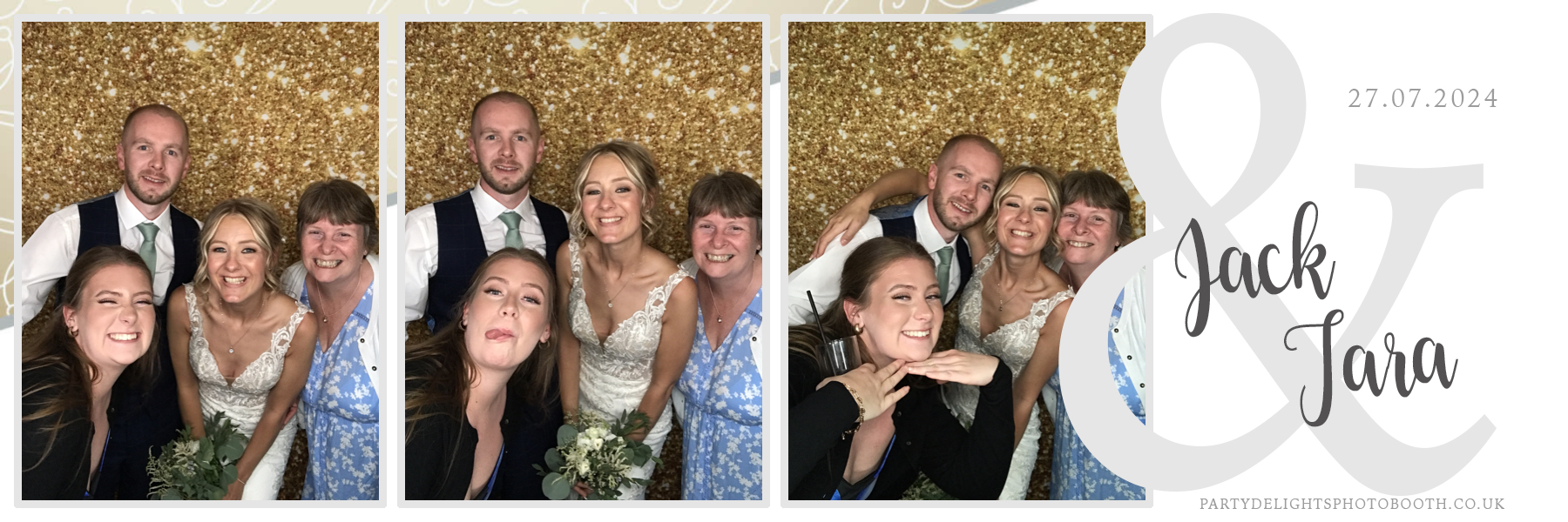 Tara and Jack Wedding | View more photos from the event at gallery.partydelightsphotobooth.co.uk/u/PartyDelightsPhotoBooth/Tara-and-Jack-Wedding